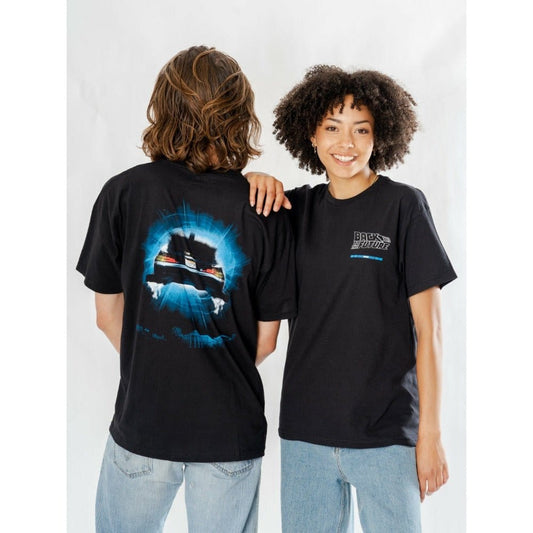 Back to the Future T-Shirt Delorean Reverse Size S 5054015501408