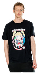 DC T-Shirt Harley Quinn Anime Puddin' Size M 5054015508650