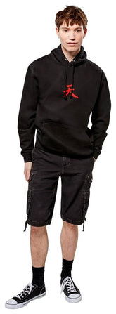 Street Fighter Hooded Sweater Akuma Reverse Size S 5054015509275