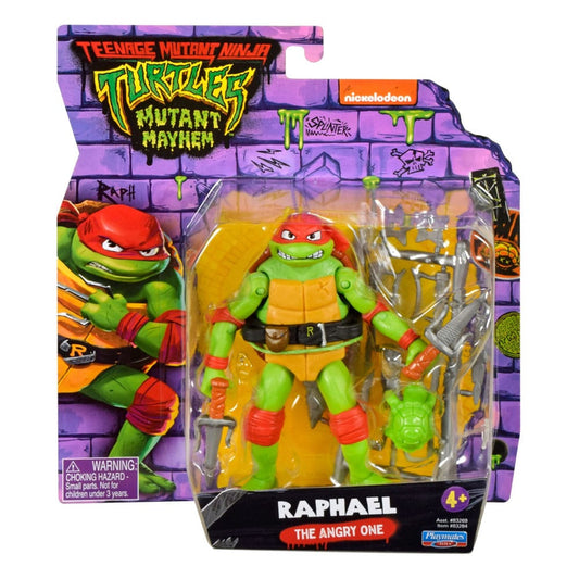 Teenage Mutant Ninja Turtles: Mutant Mayhem Action Figures Raphael 10 cm 0043377832843