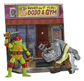 Teenage Mutant Ninja Turtles: Mutant Mayhem Battle Pack Action Figures Raphael vs. Rocksteady 11 cm 0043377833345