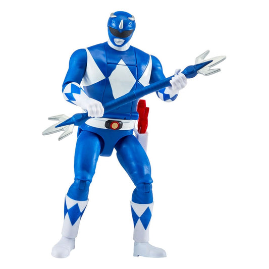 Mighty Morphin Power Rangers Action Figure Auto-Morphin Blue Ranger 12 cm 0043377680413