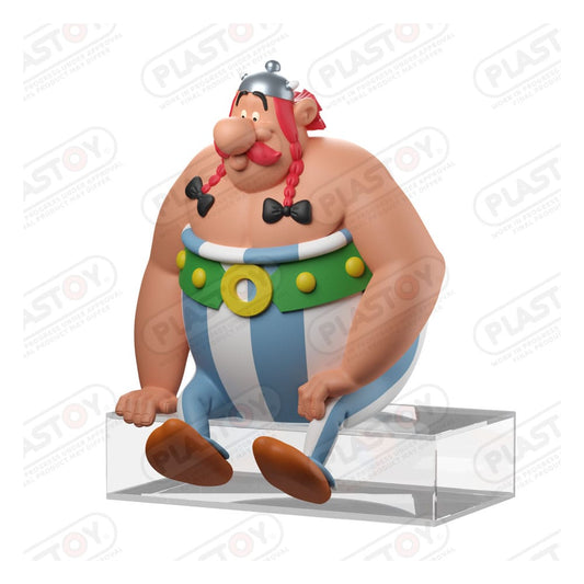 Asterix figure Obelix sitting 13,5 cm  3521320401096