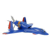 Royal Space Force: The Wings of Honnêamis Plastic Model Kit 1/72 Honneamise Oukoku Air Force Fighter Schira-DOW 3rd (Two-seater) 21 cm 4582362382155
