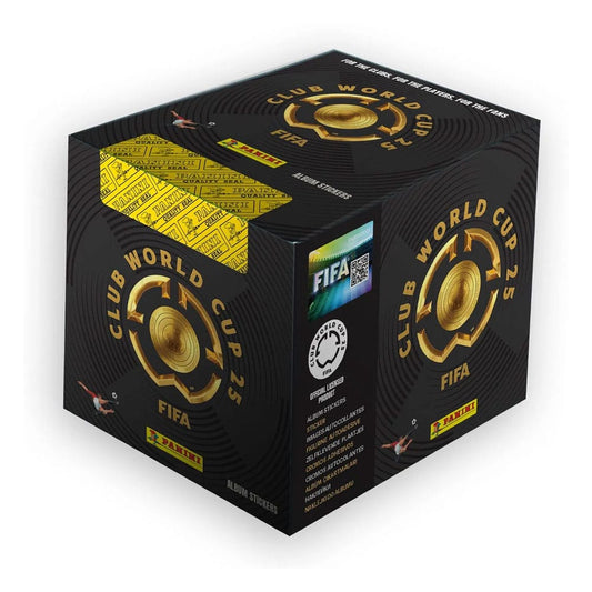 FIFA Club World Cup 2025 Trading Cards Stickers Box (50) 8051708025071