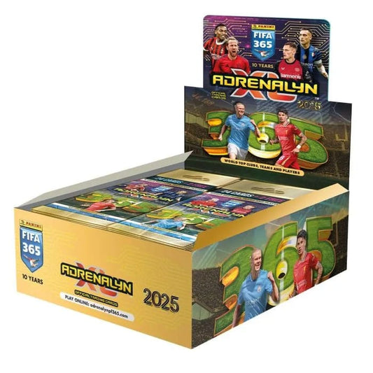 FIFA 365 Adrenalyn XL 2025 Trading Cards Fatpack Box (10) 8051708029222