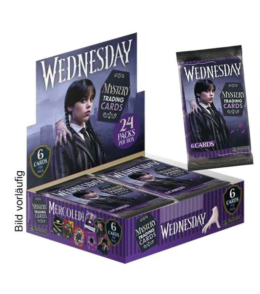 Wednesday Trading Cards Flow Pack Box (24) 8051708007428