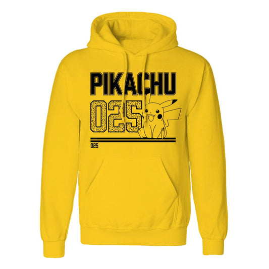 Pokemon Hooded Sweater Pikachu Line Art Size  5056688522018