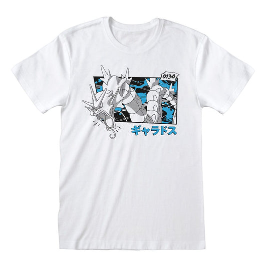 Pokémon T-Shirt Gyarados Katakana Size S 5056811548311