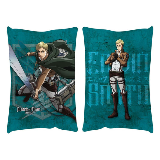 Attack on Titan Pillow Erwin Smith 50 x 35 cm 6430063311111