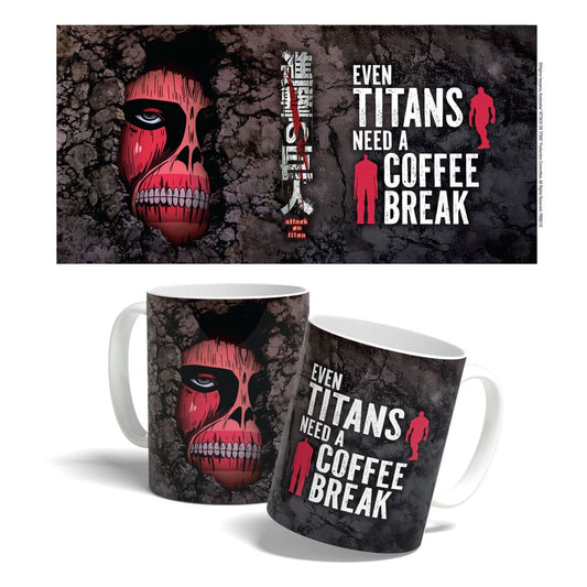 Attack on Titan Mug Titan Coffee Break Time 325 ml 6430063313016