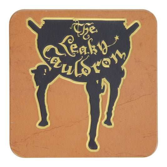 Harry Potter: Leaky Cauldron Glass and Coaster Set 5056577716955