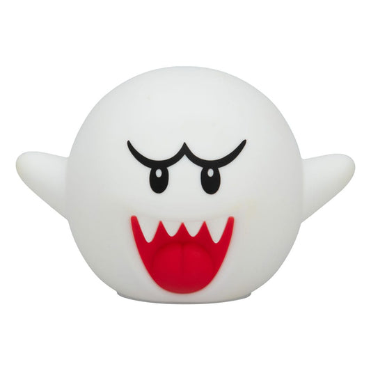 Super Mario Squishy Glo Silicon Light Boo 14 cm 5056577733525