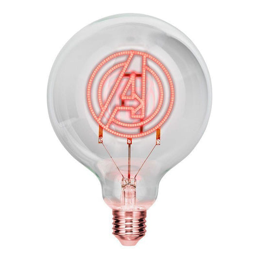 Avengers Neon LED Bulb Logo 5056577746389