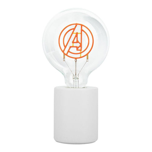 Avengers Neon LED Bulb Logo 5056577748239