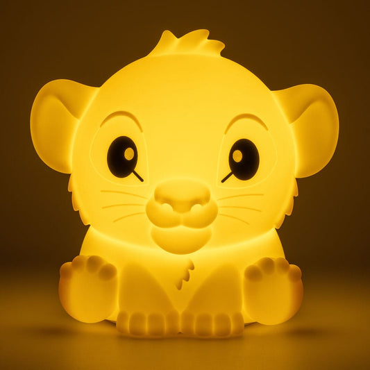 Disney Squishy Glo Silicon Light The Lion King Simba 15 cm 5056577754339