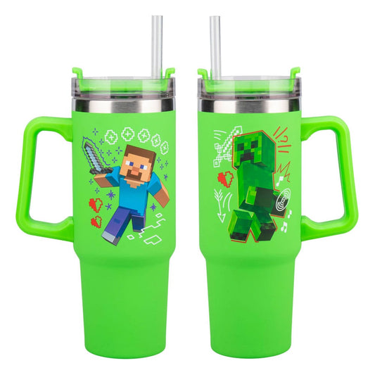 Minecraft Multiway Travel Cup Green  5056577755756