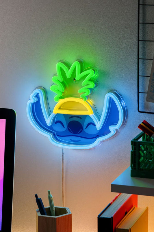 Lilo & Stitch LED Wall Lamp Light Neon 5056577756906
