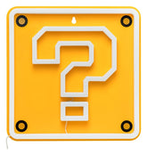 Super Mario LED Neon Wall Lamp Question Block 24 x 24 cm 5056577757743
