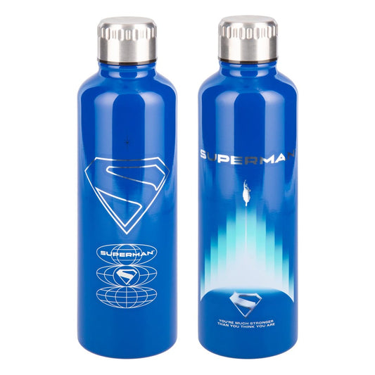DC Comics Metal Water Bottle Superman Theatrical  5056577759624