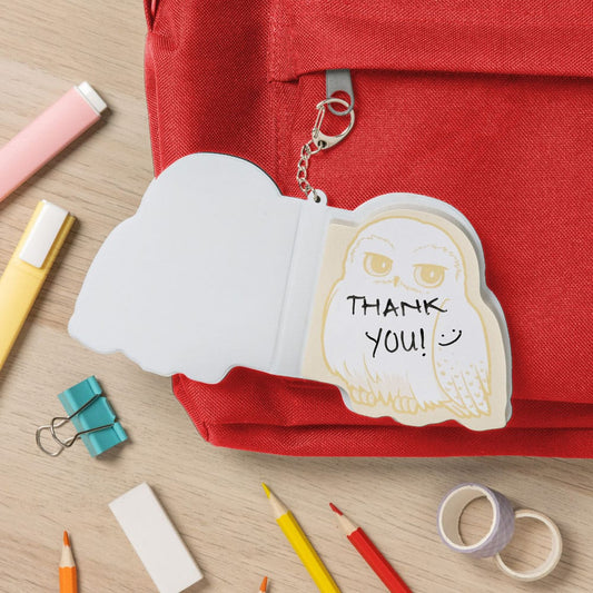 Harry Potter Keychain Hedwig fluffy Notepad 5056577759990