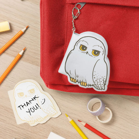 Harry Potter Keychain Hedwig fluffy Notepad 5056577759990