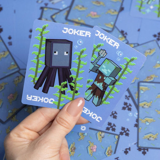 Minecraft Playing Cards Waterproof 5056577760712