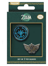 The Legend of Zelda Pin Badges 2-Pack 5056577774498
