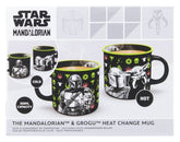 Star Wars: The Mandalorian Heat Change Mug Mandalorian and Grogu 5056577779905