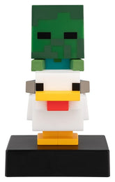 Minecraft Icon Light Chicken Jockey 13 cm 5056577780154