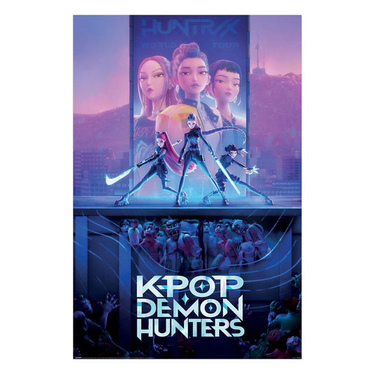 KPop Demon Hunters Poster Pack Movie Key Art 61 x 91 cm (4) 5063457071820