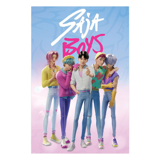 KPop Demon Hunters Poster Pack Saja Boys 61 x 91 cm (4) 5063457071844