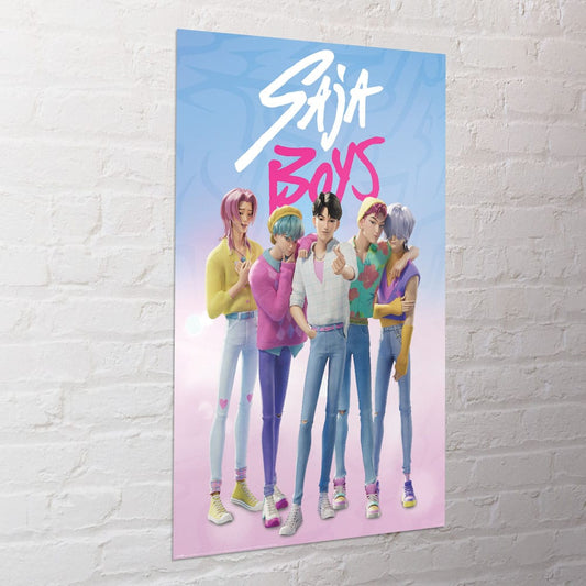 KPop Demon Hunters Poster Pack Saja Boys 61 x 91 cm (4) 5063457071844