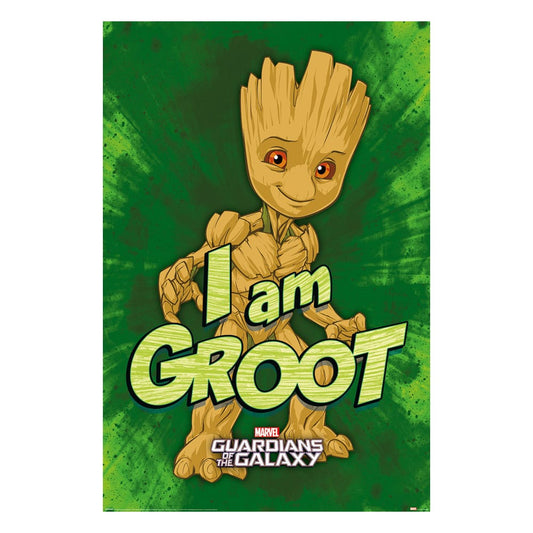 Marvel Poster Pack Guardians of the Galaxy I am Groot 61 x 91 cm (4) 5050574350433