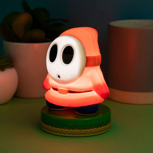 Super Mario Icons Light Shy Guy 11 cm 5055964738525
