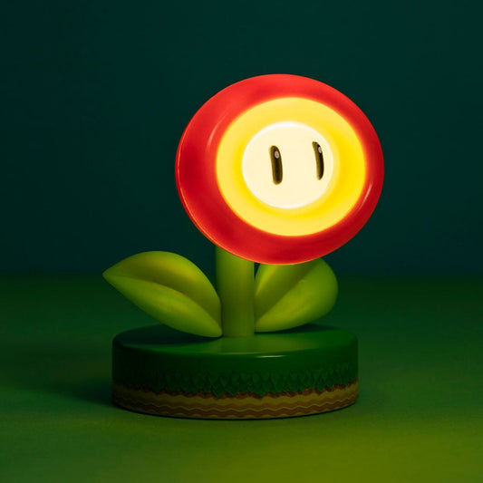Super Mario Icon Light Fire Flower (V2) 5055964738556