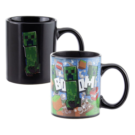Minecraft Heat Change Mug Creeper 5055964767105