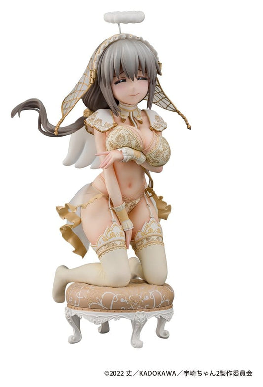 Uzaki-chan Wants to Hang Out! PVC Statue 1/7 Tsuki Uzaki Angel Ver. 19 cm 4582666825860