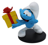 The Smurfs Statue Jokey Smurf with Gift 10 cm 5407011690254