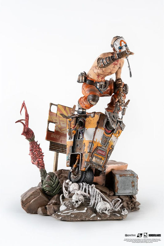 Borderlands 3 Statue 1/6 Psycho & Claptrap Diorama 40 cm 0713929405848
