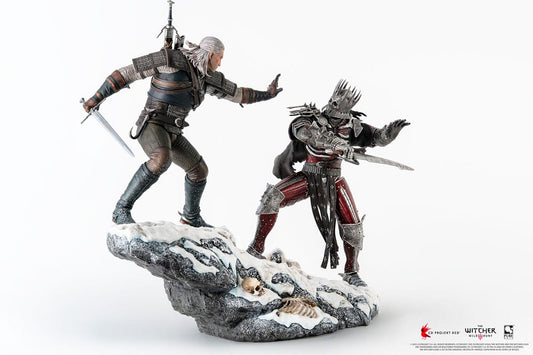 The Witcher 3: Wild Hunt Statue 1/6 Diorama Geralt vs Eredin 50 cm  0713929404971