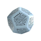 Viridian Jumbo Dice Weather Generator Die D12 Blue 5907699498567