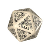 Viridian Jumbo Dice Dungeon Room Generator D20 Beige 5907699498642