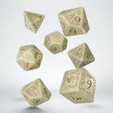 Elvish Jumbo Dice Set of 7 (Shimmering Beige & Copper) 5907699499199