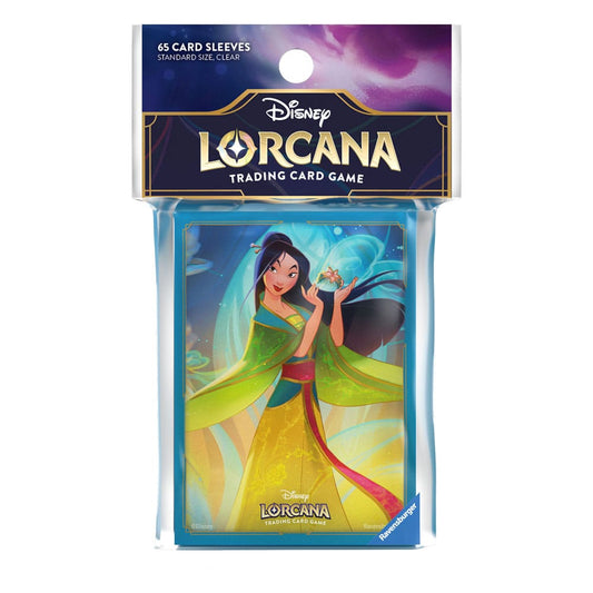 Disney Lorcana TCG Card Sleeves Mulan (65) 4050368986269