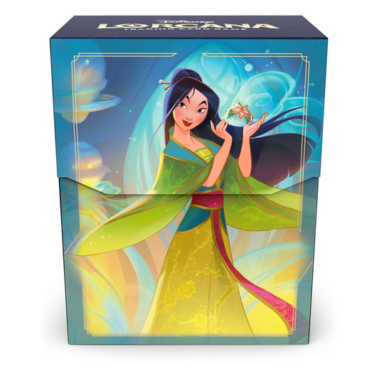 Disney Lorcana TCG Deck Box Mulan 4050368986283