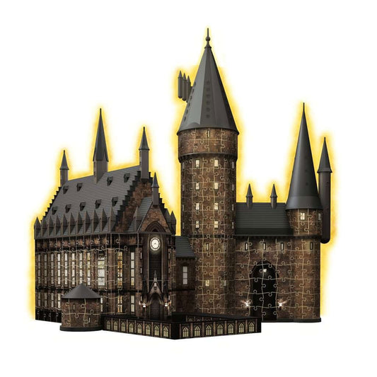 Harry Potter 3D Puzzle Hogwarts Castle: Great Hall - Night Edition (643 Pieces) 4005556115501