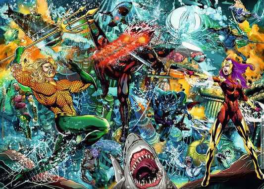 DC Comics Jigsaw Puzzle Aquaman (1000 pieces) 4005555013464
