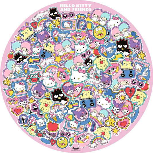 Helly Kitty and Friends Round Jigsaw Puzzle (500 pieces) 4005555013914