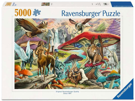 Ravensburger Jigsaw Puzzle Mushrooms & Myths (5000 pieces) 4005555014218